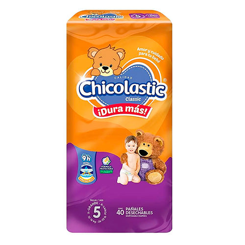 PAÑAL CHICOLASTIC T5 XG 40 PZ