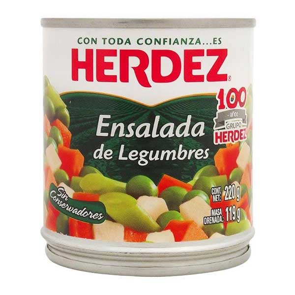 ENSALADA LEGUMBRES HERDEZ 220G