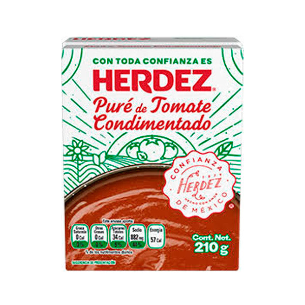PURE TOMATE COND HERDEZ 210GR