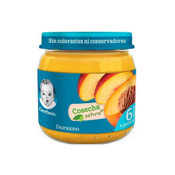 GERBER2E DURAZNO 100GR