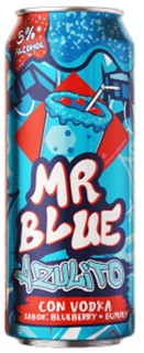 MR. BLUE AZULITO CON VODKA