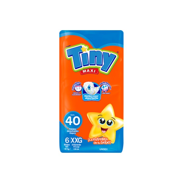PAÑAL TINY TALLA 2XG