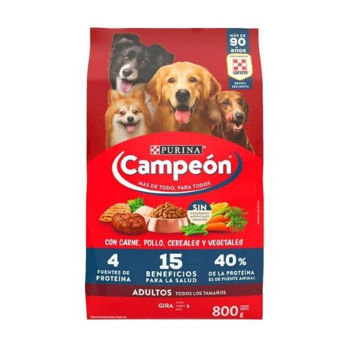 CAMPEON ALIMENTO ADULTO 800GR