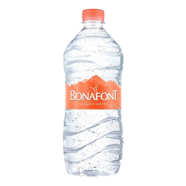 BONAFONT NATURAL 6 PACK 1 LT