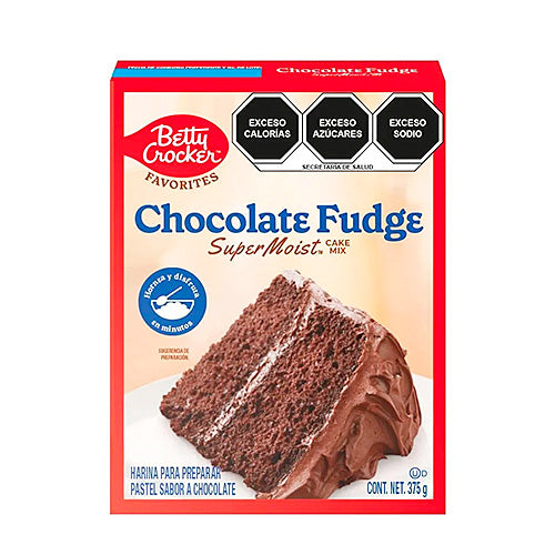 BETTY CROCKER CHOCO FUDGE 375G