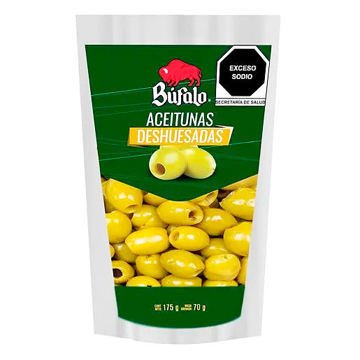 ACEITUNA DESHUESADA BUFALO