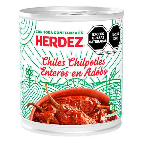 CHILES CHIPOTLES HERDEZ ENTERO