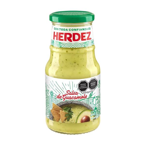 SALSA GUACAMOLE VIDRIO 240GR