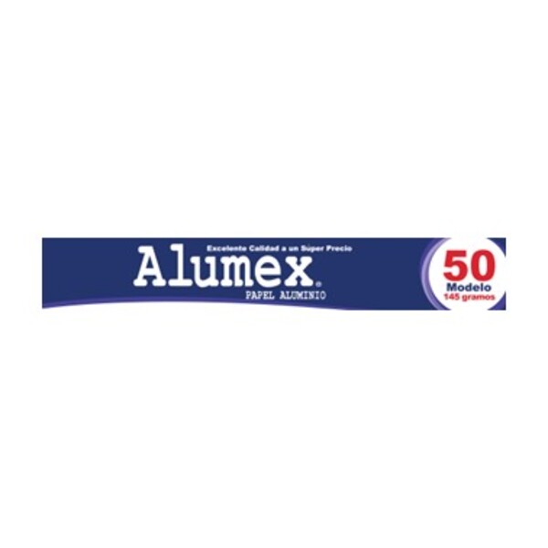 PAPEL ALUMINIO ALUMEX 50 145 G