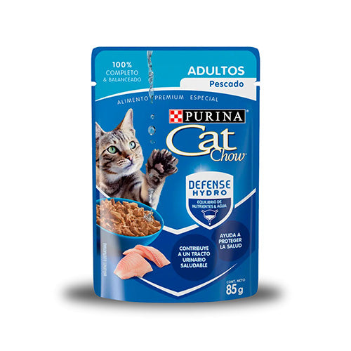 CAT CHOW PESCADO 12X85GR