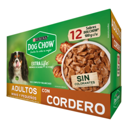 DOG CHOW CORDERO 12 PACK