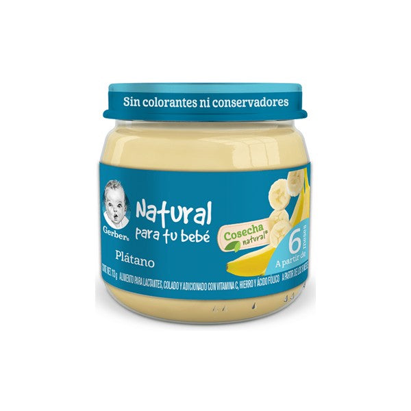 GERBER 2E PLATANO 100GR