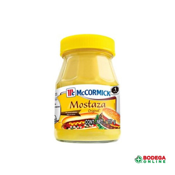 MOSTAZA MCCORMICK ORIG 115GR