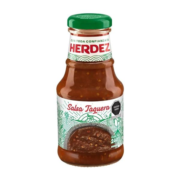 SALSA TAQUERA HERDEZ VDR 240GR
