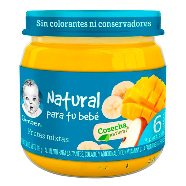 GERBER 2E FRUTAS MIXTAS 113GR