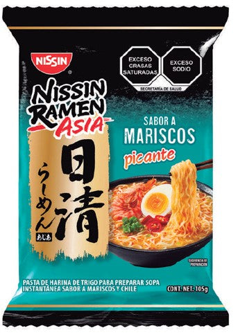 NISSIN MARISCOS PICANTE 105GR
