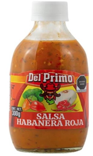 DEL PRIMO SALSA ROJA HABANERA