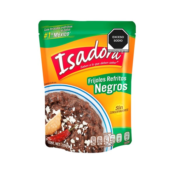 FRIJOLES REF. NEGRO ISADORA