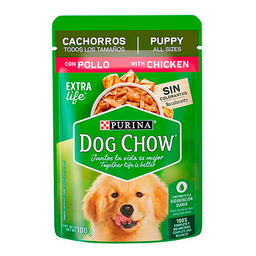 DOG CHOW CACHORRO POLLO12X100