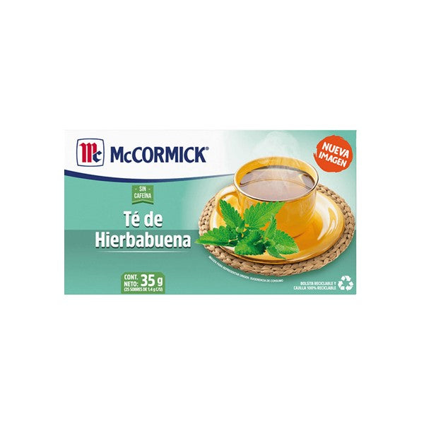TE DE HIERBABUENA MCCORMICK 24