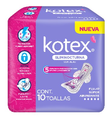 TF KOTEX ROSA SLIM 10