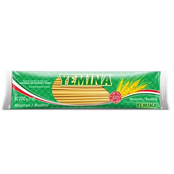 PASTA MACARRON YEMINA 200GR