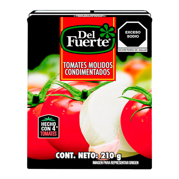 PURE TOMATE C DEL FUERTE 210GR