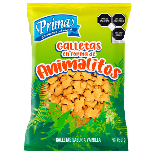 GALLETA ANIMALITOS PRIMA