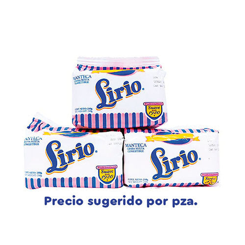 MANTECA LIRIO 250 GR.