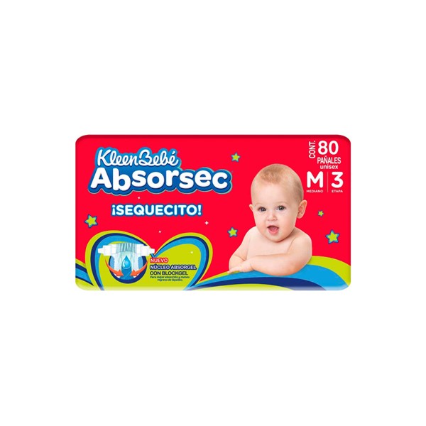 PAÑAL KBB ABS ET4 GDE 3 X 16