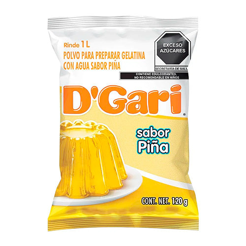 D GARI GELATINA PIÑA 120 G