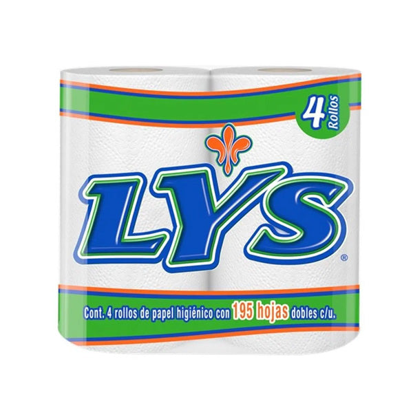 PAPEL HIGIENICO 195HD LYS 4PZA