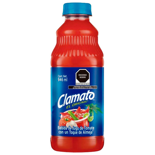 CLAMATO TOMATE/ALMEJA 946 ML