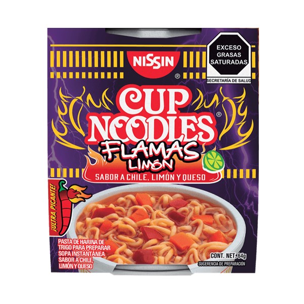 NISSIN CUP NOODLES FLAMAS LIM