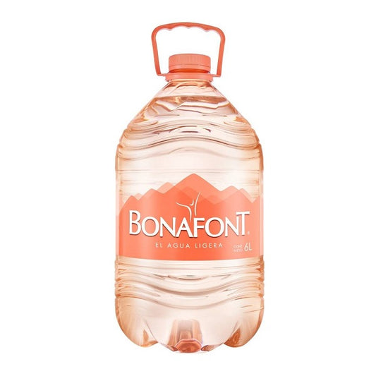 AGUA NATURAL BONAFONT 6LT