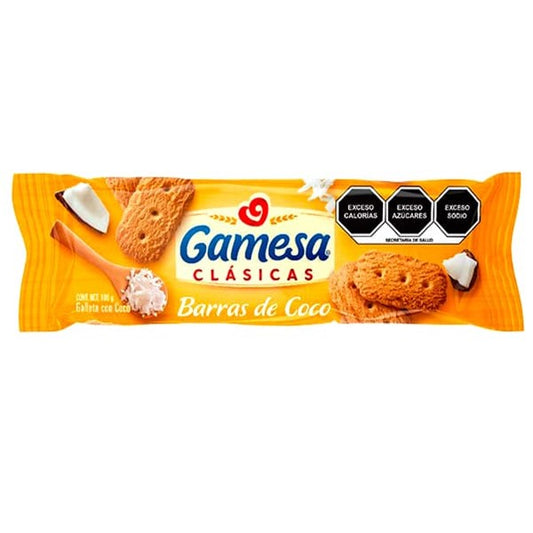 BARRA DE COCO GAMESA 117G