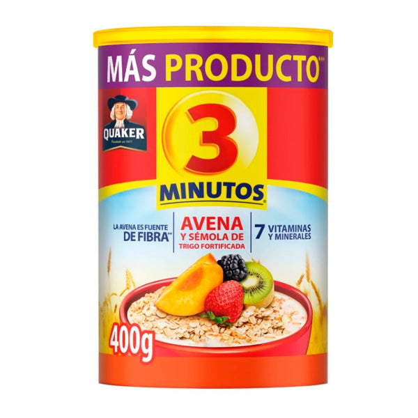 AVENA 3 MINUTOS 400GR BOTE