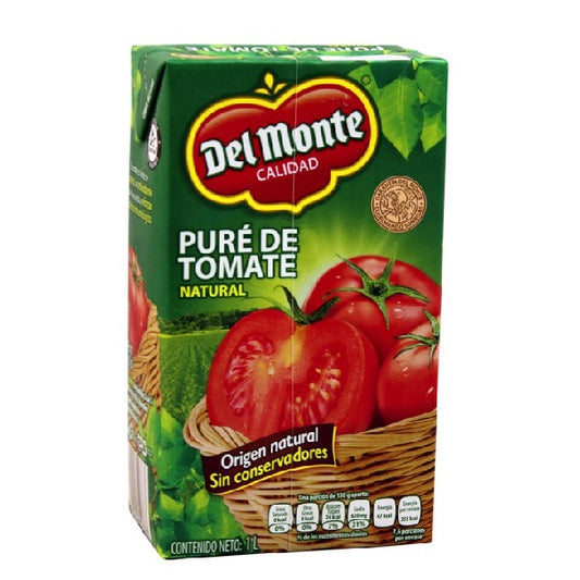 PURE TOMATE NAT DEL MONTE 1L