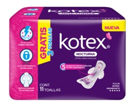 TF KOTEX ROSA NOCT 8+3 11 X 10