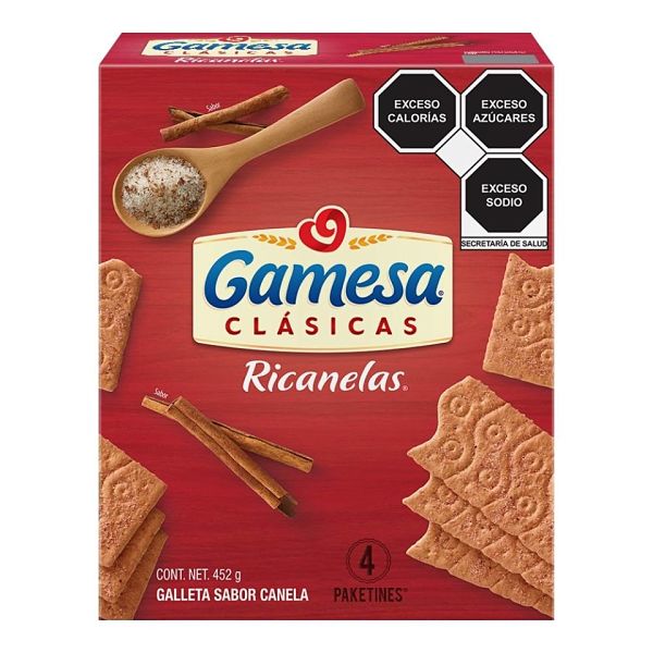 RICANELAS GAMESA 652 GR