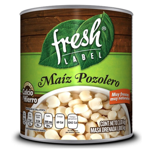 MAIZ POZOLERO 3Kg FRESH LABEL