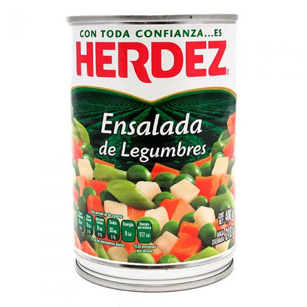 ENSALADA LEGUMBRES HERDEZ 400G