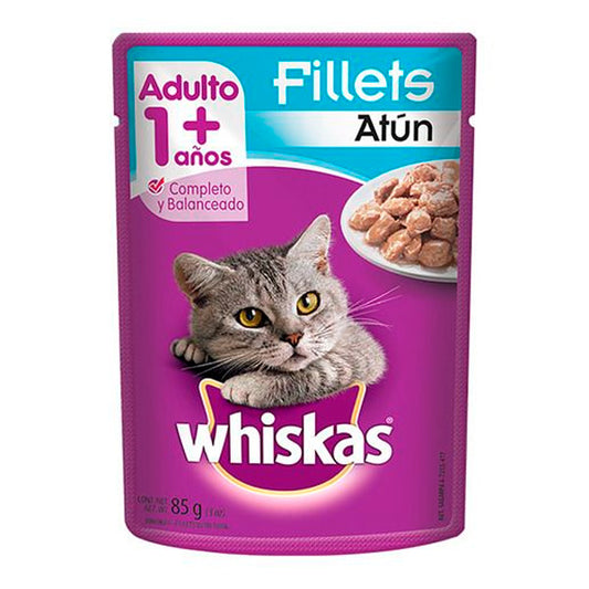 WHISKAS ATUN TROZOS POUCH 85