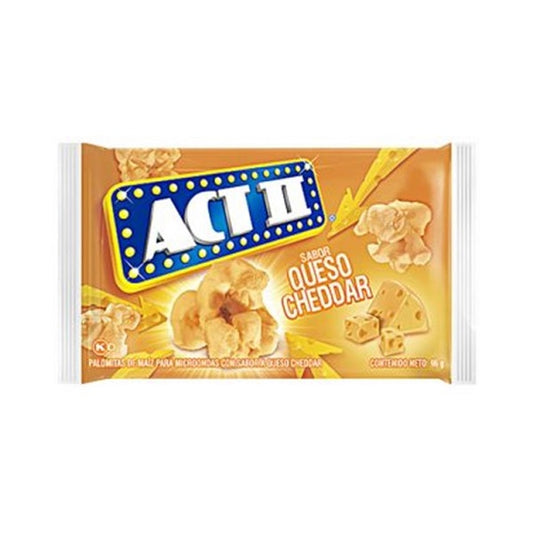 ACT II RTE QUESO CHEDDAR 45 GR