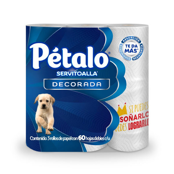 SERVITOALLA PETALO 3PZ