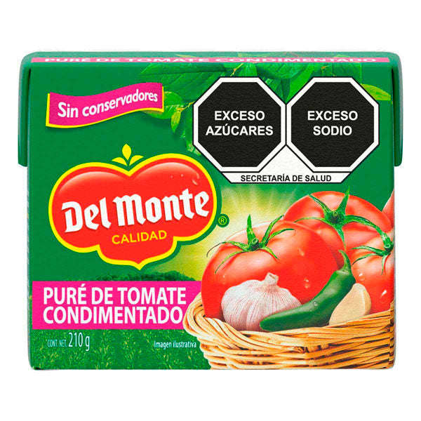 PURE TOMATE COND. DEL MONTE