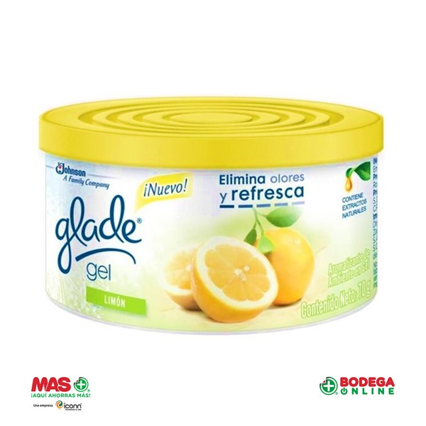 GLADE GEL LIMON 70GR / 30 PZ