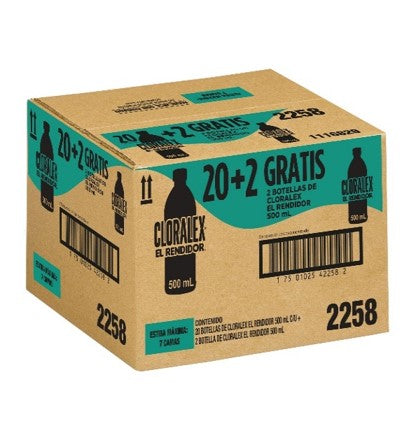 CLORALEX RENDEDOR 500ML 20+2