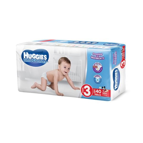 HUGGIES ULTRACONFORT NIÑO ET3