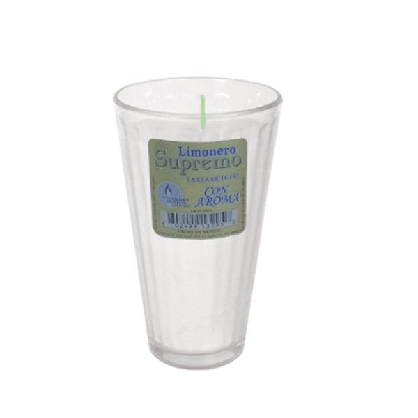 VELADORA VASO LIMONERO SUPREMO